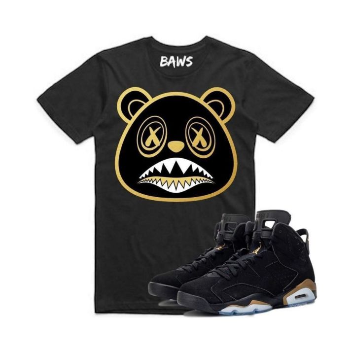 BAWS Blackout Gold Black T-Shirt