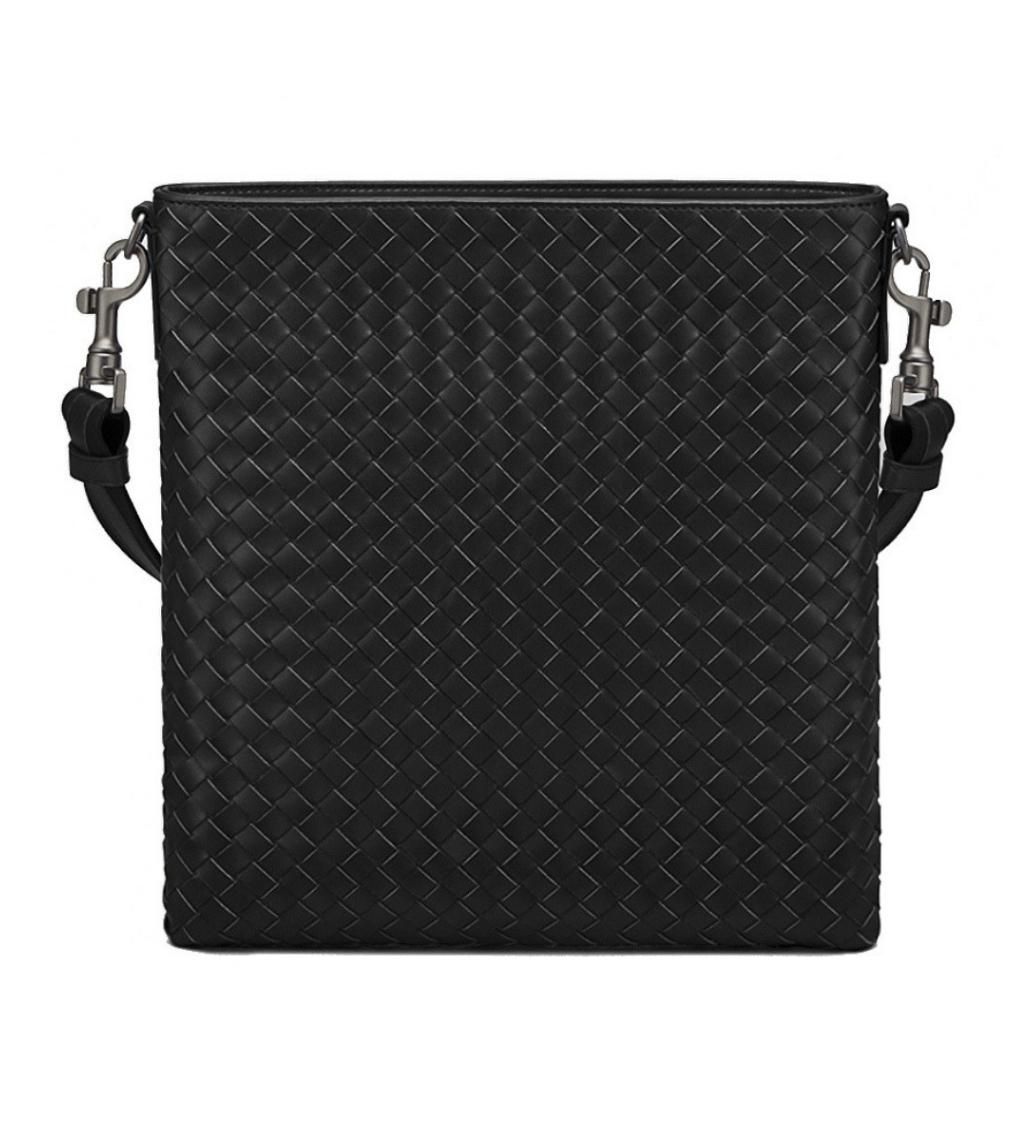 Intrecciato Side Messenger Cross Body Bag - Image 4