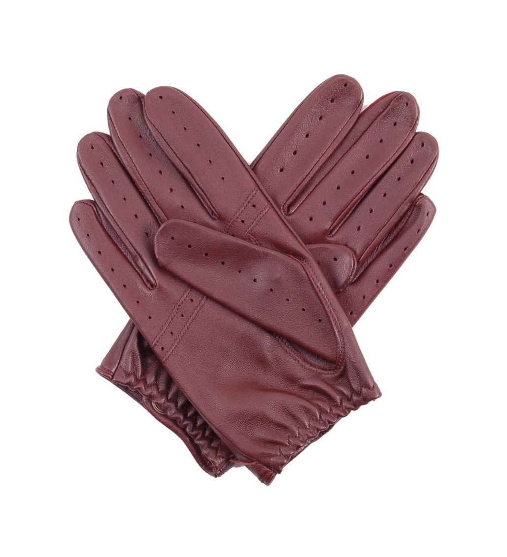 Delta Classic Leather English Tan Driving Gloves - Image 2