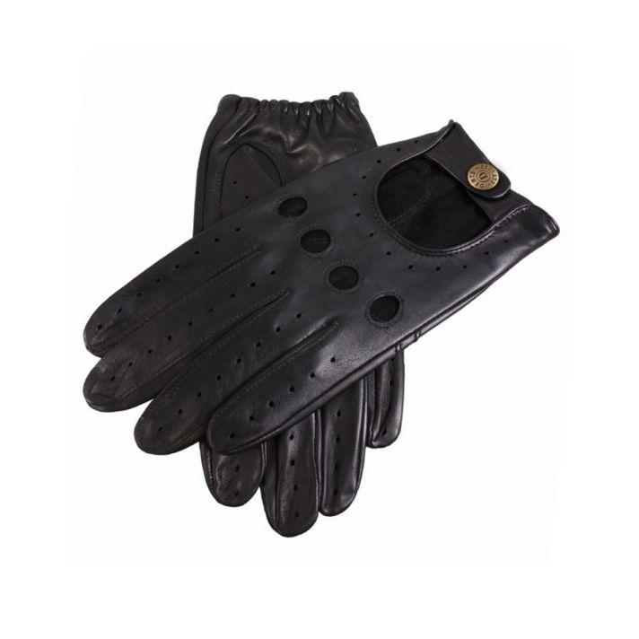 Delta Classic Leather Black/Black Driving Gloves