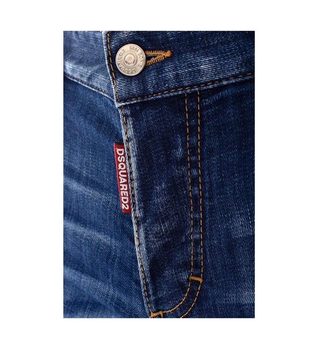 Dsquared2 Blue Wash Cool Guy Slim Jeans - Image 2