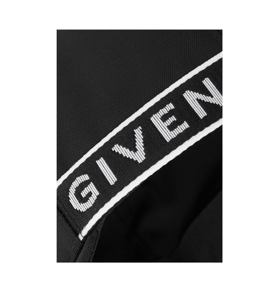 Black Logo Twill Baseball Cap - Image 2