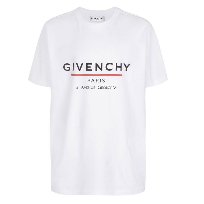 Limited Edition Logo Print White Oversize T-shirt