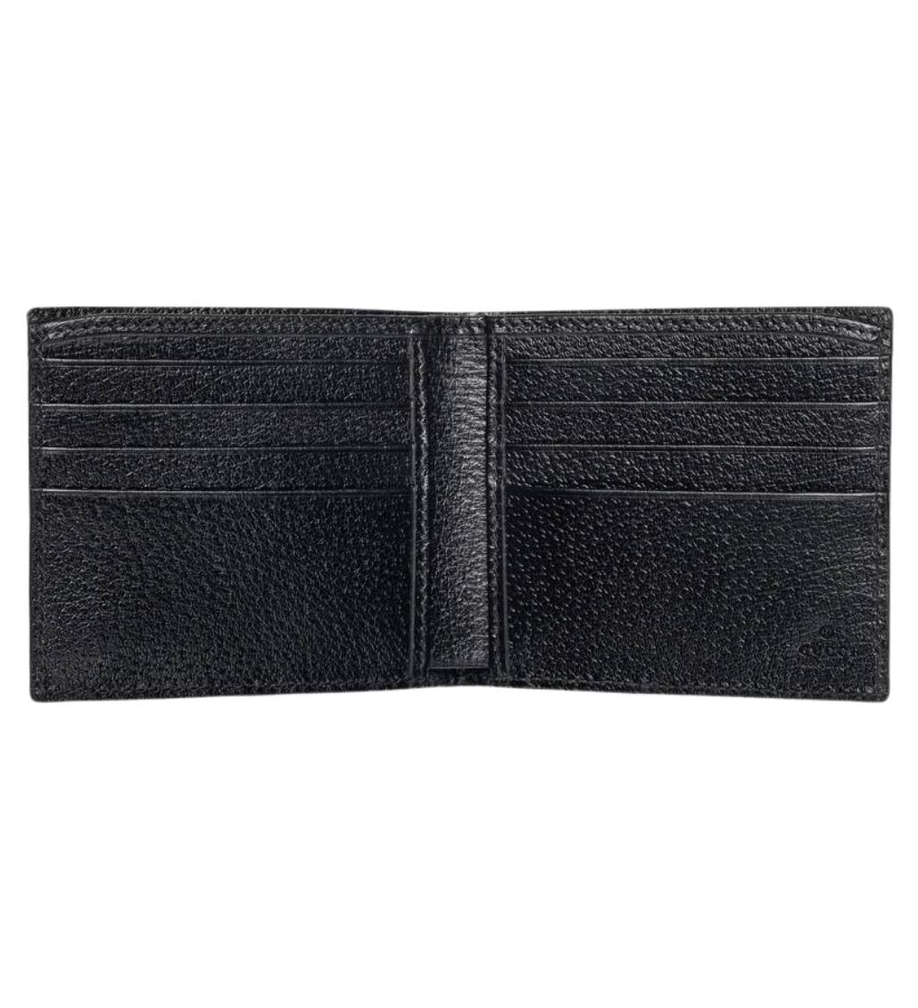 GG Marmont Leather Bi-fold Black Wallet - Image 2