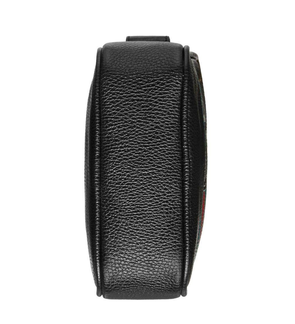 Signature Logo Print Black Messenger Cross Body Bag - Image 7