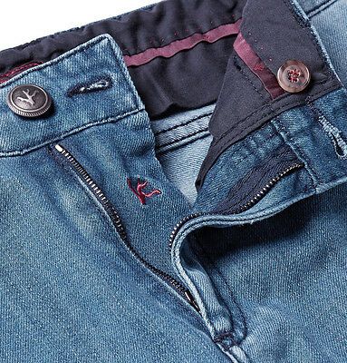 Isaia Mens Slim-Fit Selvedge Stretch Denim Jeans Sz 34R BNWT - Image 3