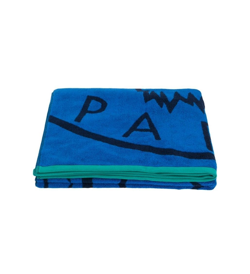 Kenzo Tiger Logo Blue Black Beach Towel - Image 3