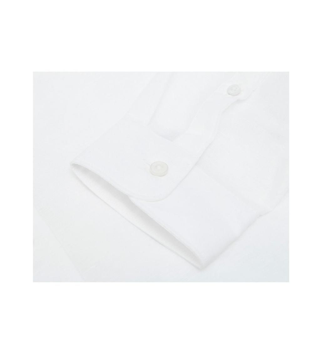 White TIGER CREST POPLIN SHIRT - Image 4