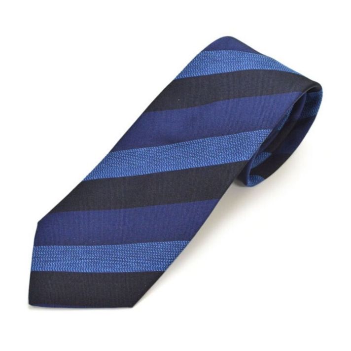 Multi-Stripe Blue Burgundy Tie