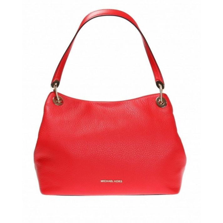 Raven Red Large Shoulder Bag