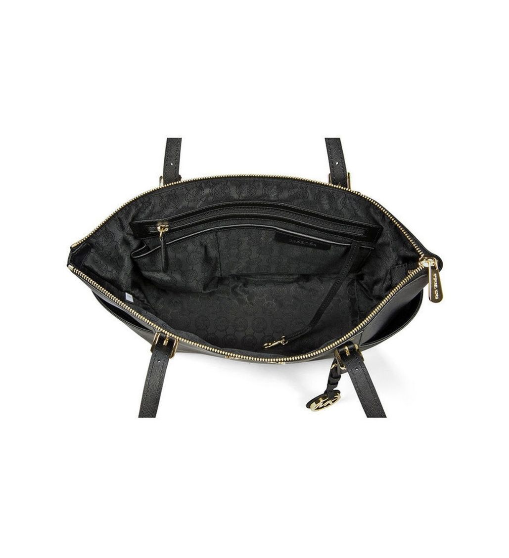 Black Jet Set Tote Bag - Image 2