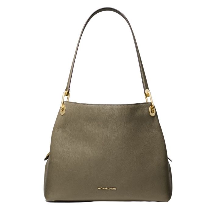 Raven Olive Large Shoulder Bag