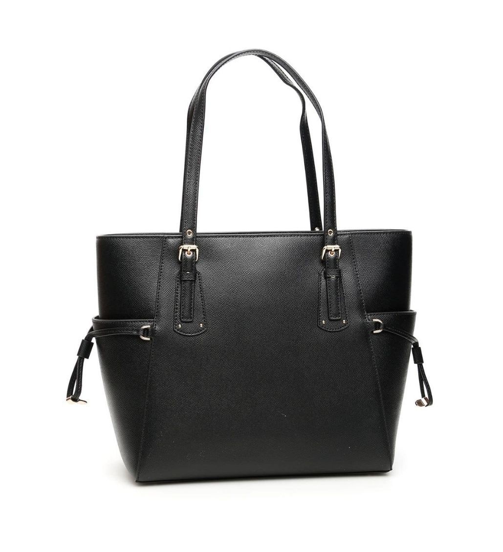 Voyager Black Small Tote Bag - Image 4