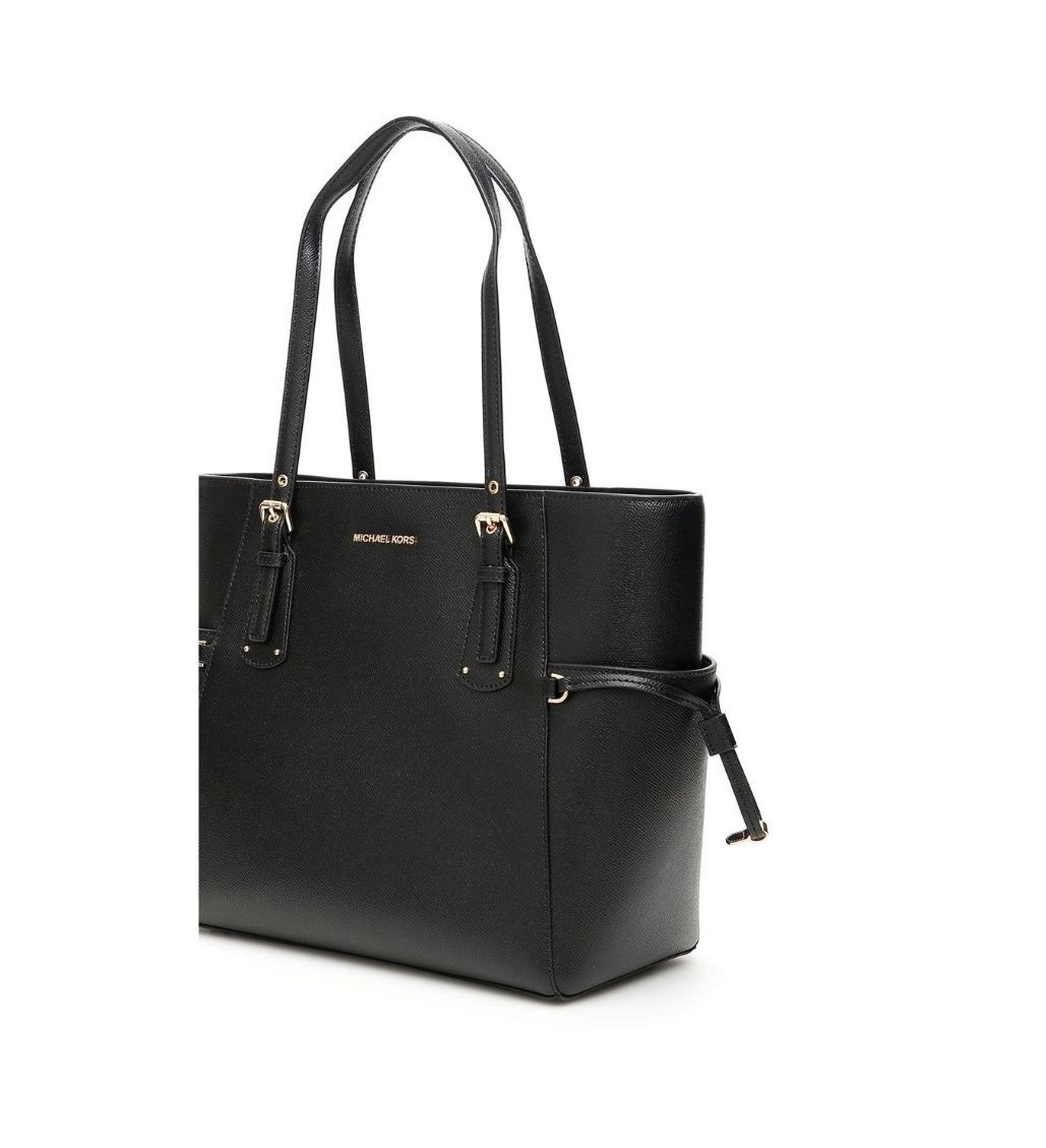 Voyager Black Small Tote Bag - Image 2