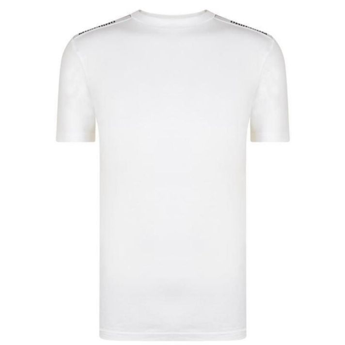 TAPE LOGO White T SHIRT