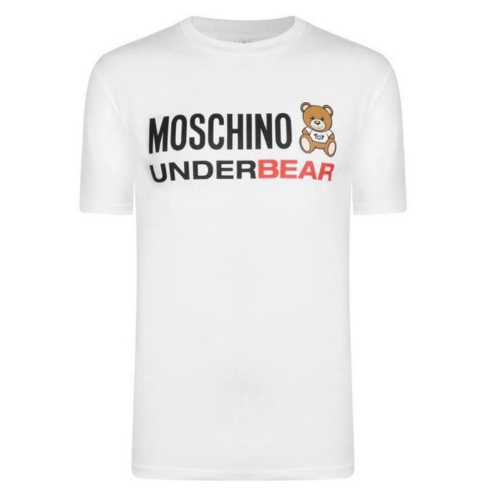 Moschino Underbear white tshirt