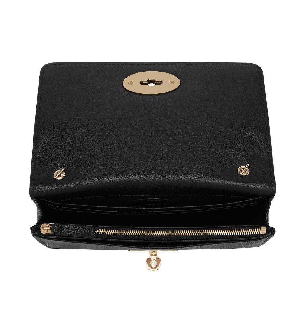 Bayswater Black Classic Grain Clutch Wallet - Image 2