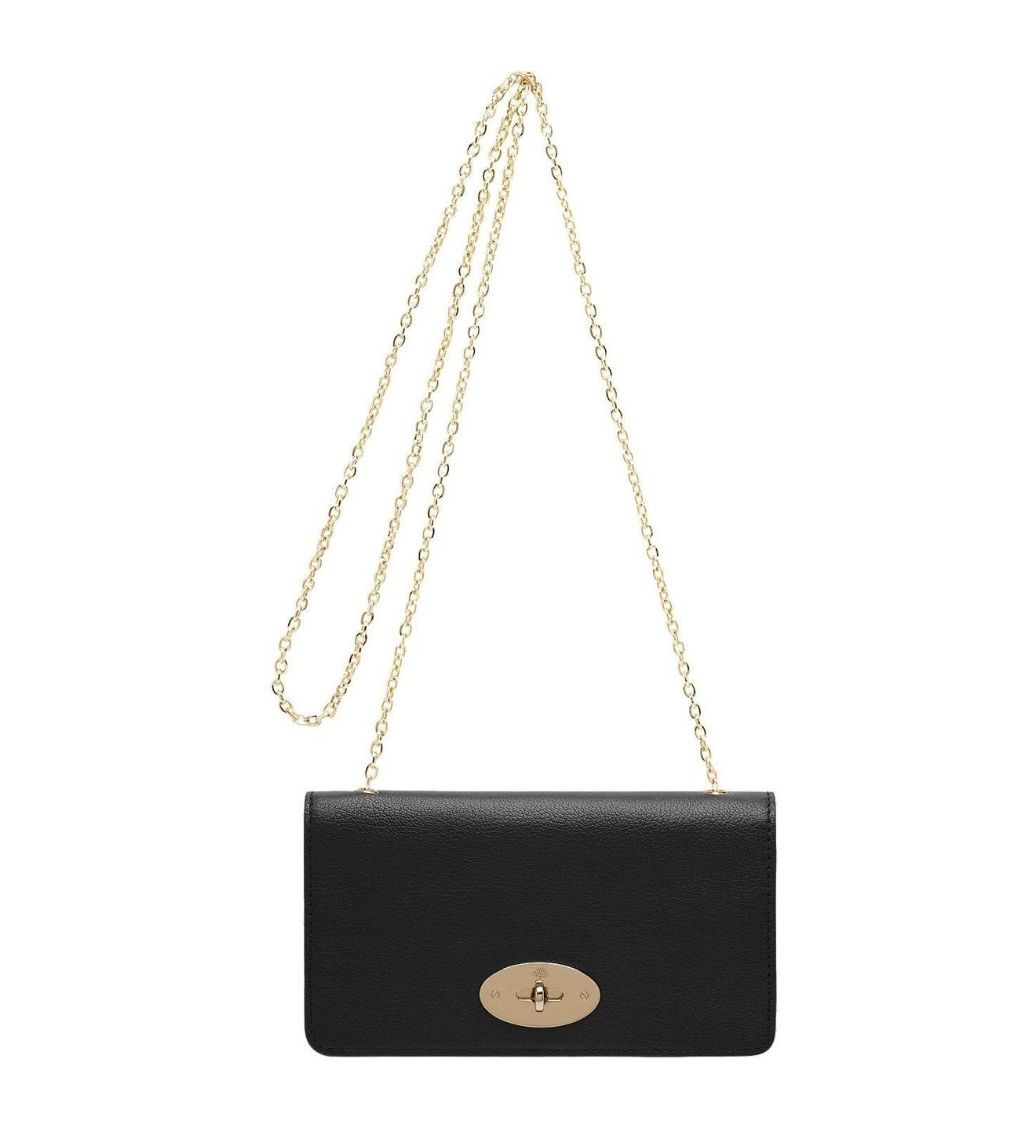 Bayswater Black Classic Grain Clutch Wallet - Image 3