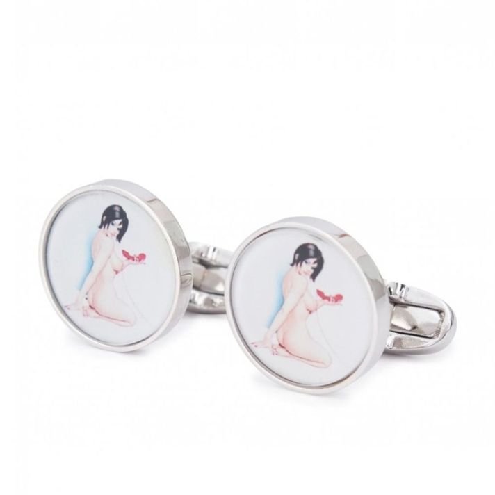 Lady Print Cufflinks