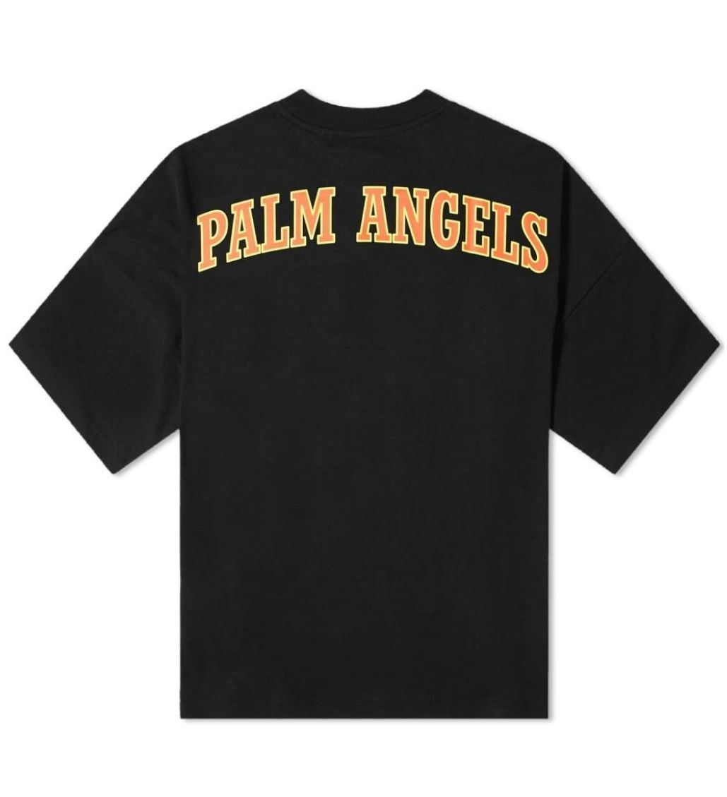 Big Bear Logo Back Black Oversize T-shirt - Image 4