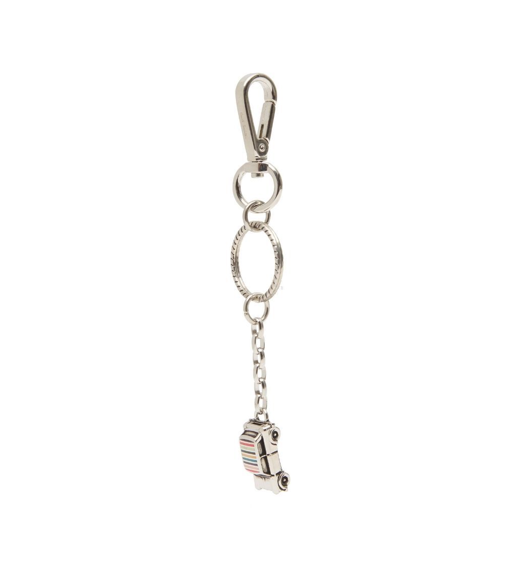 Multi Stripe Mini Car Keyring - Image 2