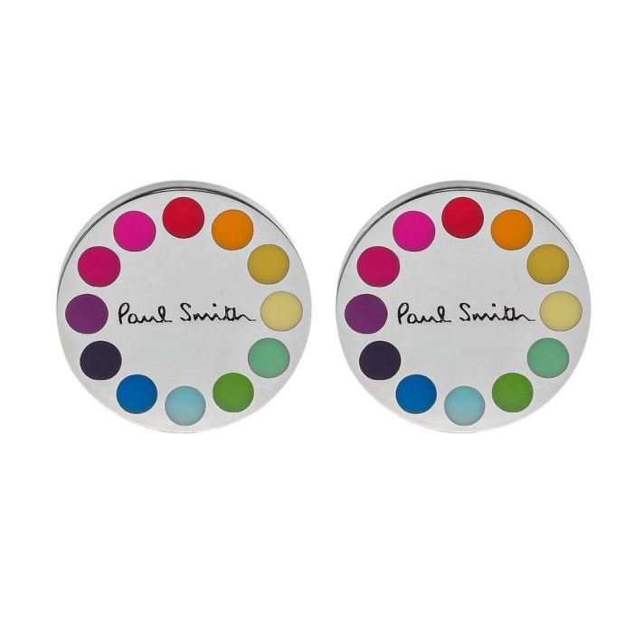 Paul Smith Polka Dot Edge Cufflinks
