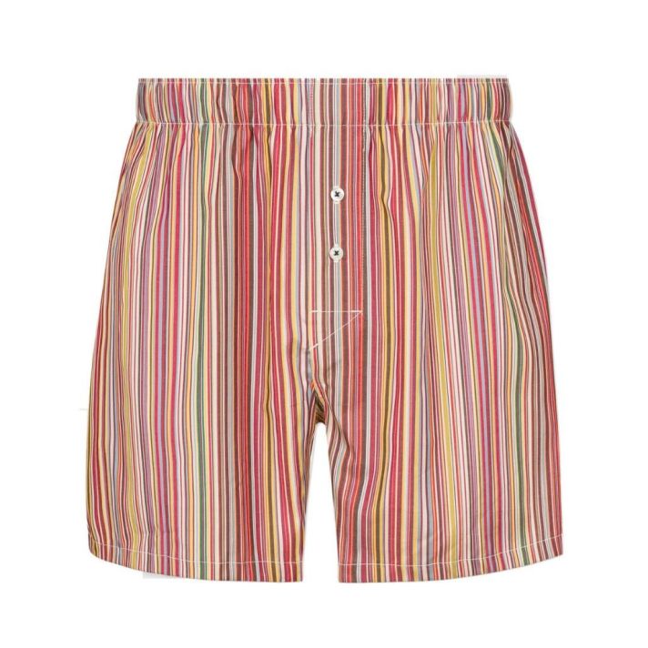MULTI-COLOURED 'Signature Stripe' Boxer Shorts