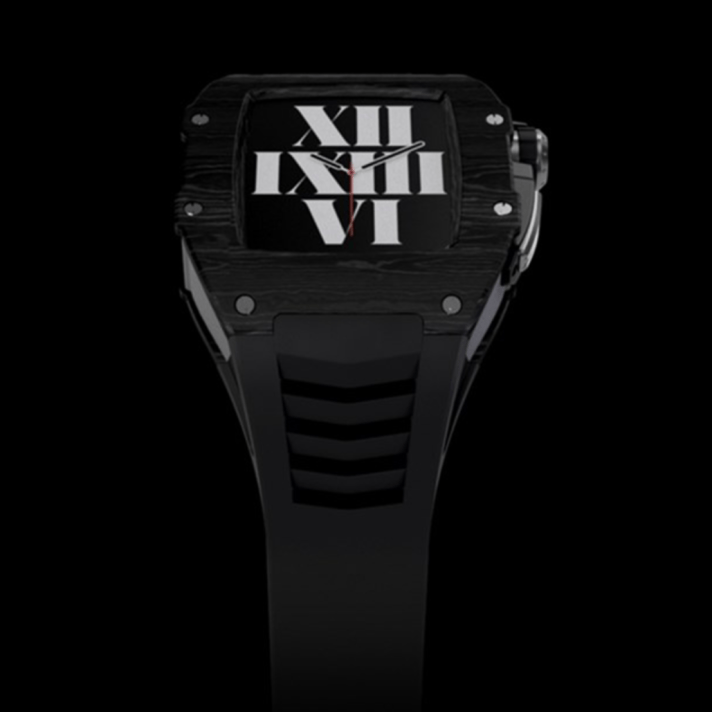 RM Ghost Silver Apple Watch Case 44/45 mm Silver