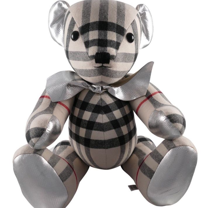 Burberry x Harrods Large Check Thomas Teddy Bear