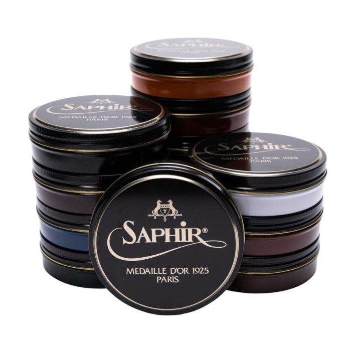 Saphir Pate de Luxe Wax Shoe Polish 100 ml