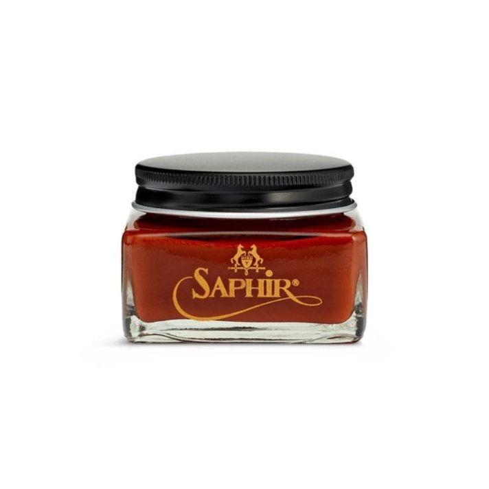 Saphir Medaille D'OR Pommadier Cognac Cream/Shoe Polish 75 ML