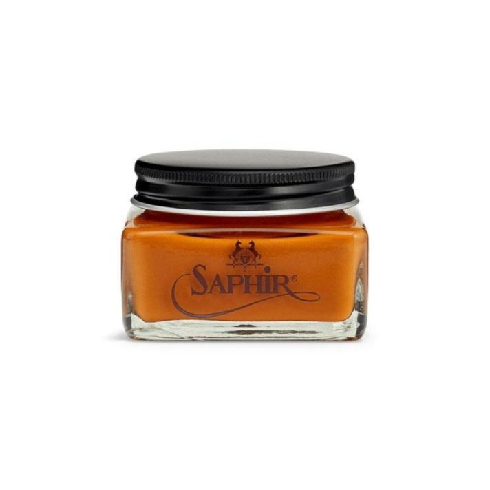 Saphir Medaille D'OR Pommadier Light Brown Cream/Shoe Polish 75 ML