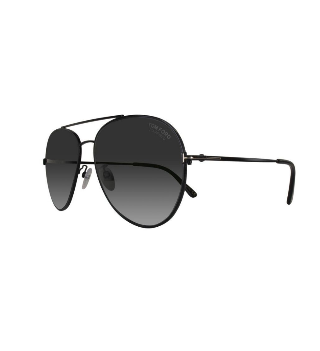 Pilot FT0636-K-01D Shiny Black Sunglasses - Image 2