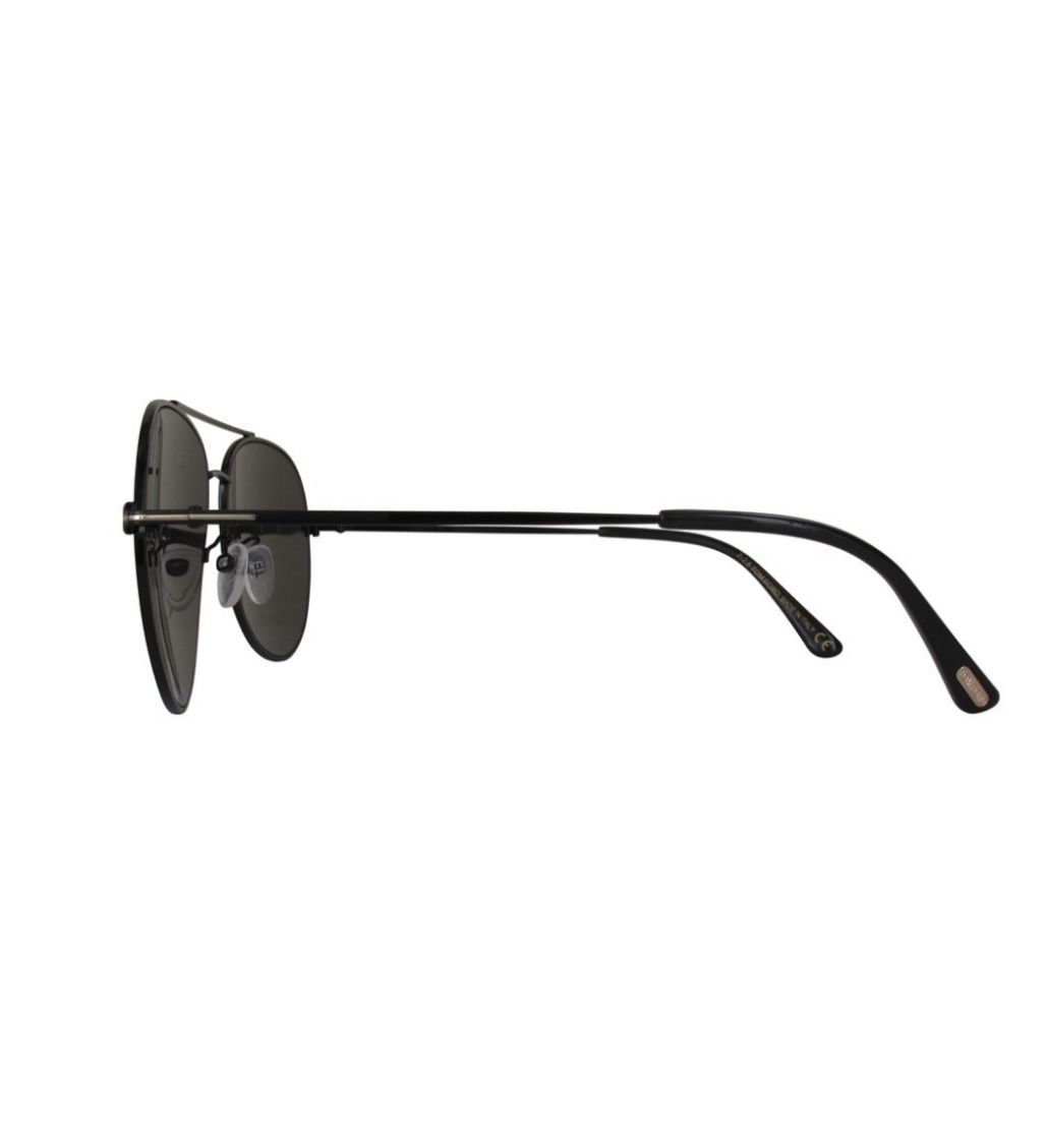 Pilot FT0636-K-01D Shiny Black Sunglasses - Image 3