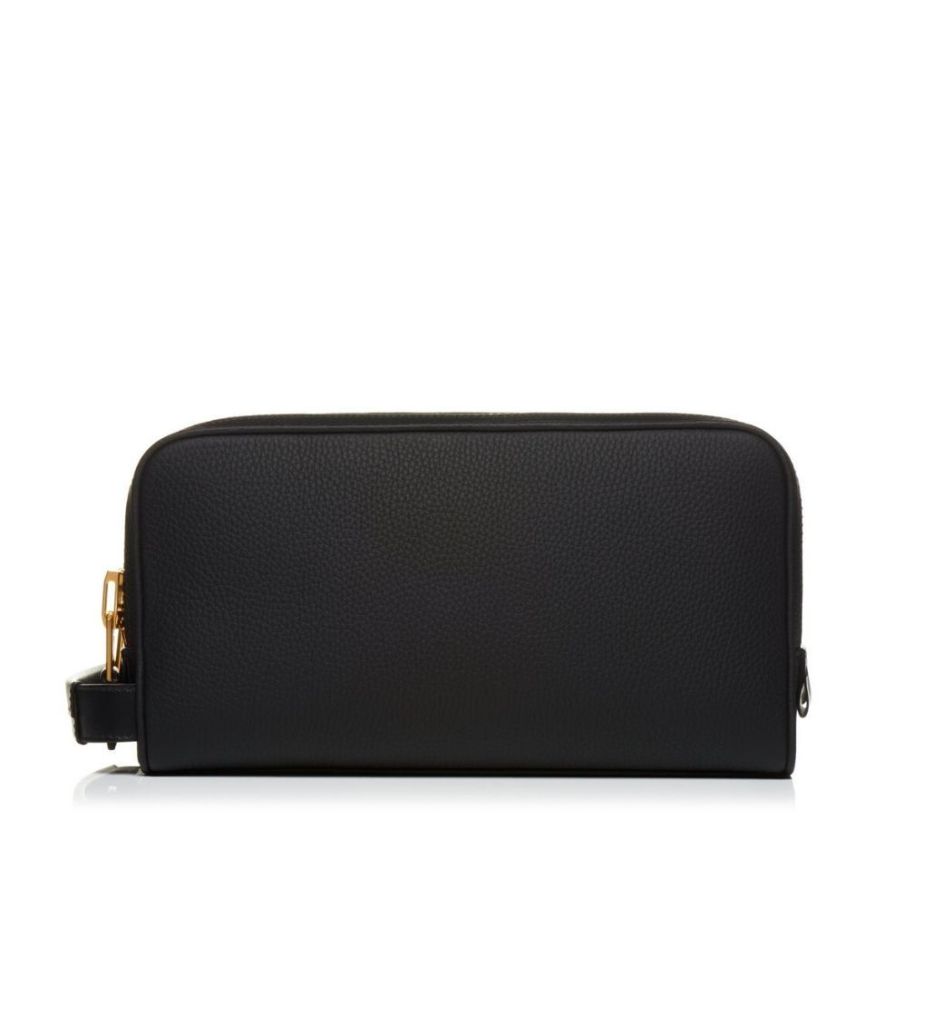 Double Zip Wash Case Heavy Grain main image 1