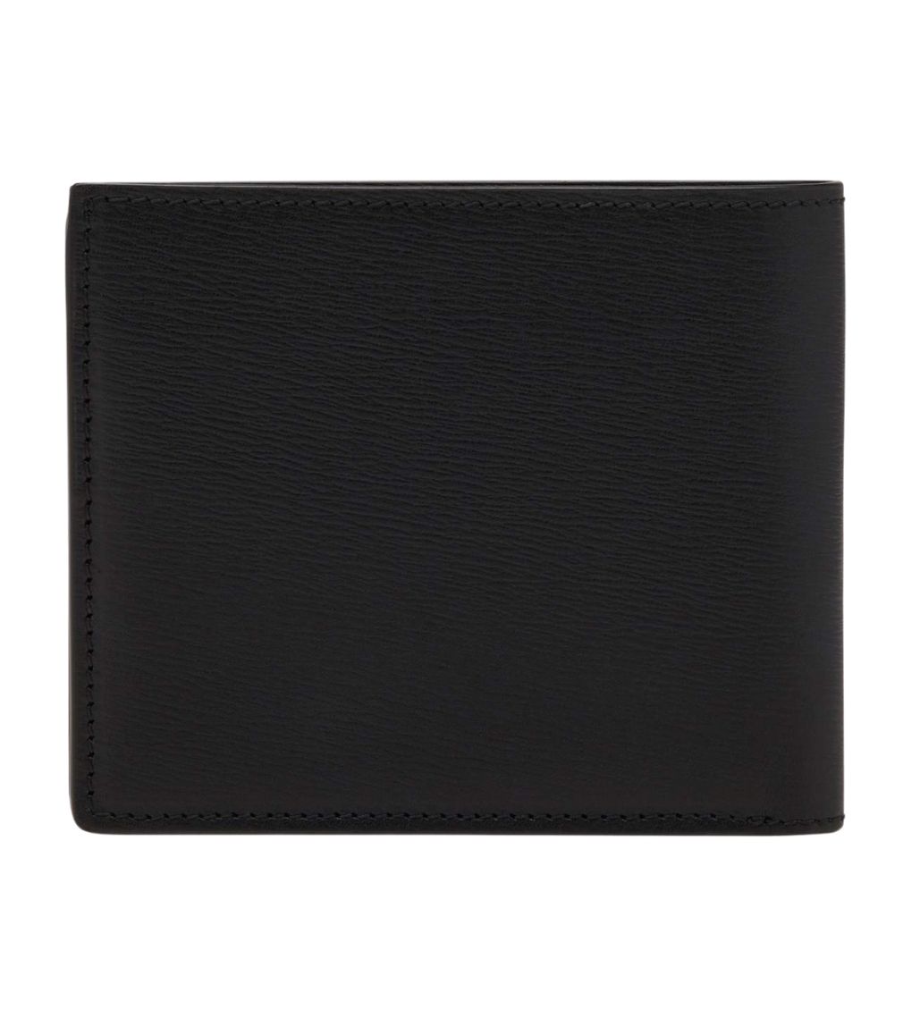 Tom Ford Metal TF Black Grain Leather T Line Billfold Card Wallet - Image 3
