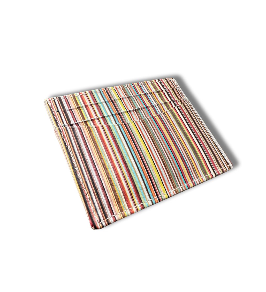 Paul Smith Signature Classic Stripe Credit Card Holder - Image 3