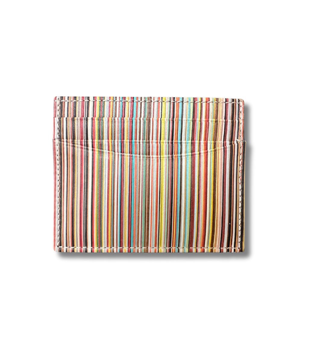 Paul Smith Signature Classic Stripe Credit Card Holder - Image 2