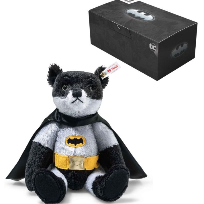 Steiff 356162 Batman Teddy Bear 85th Anniversary 30cm Limited Edition
